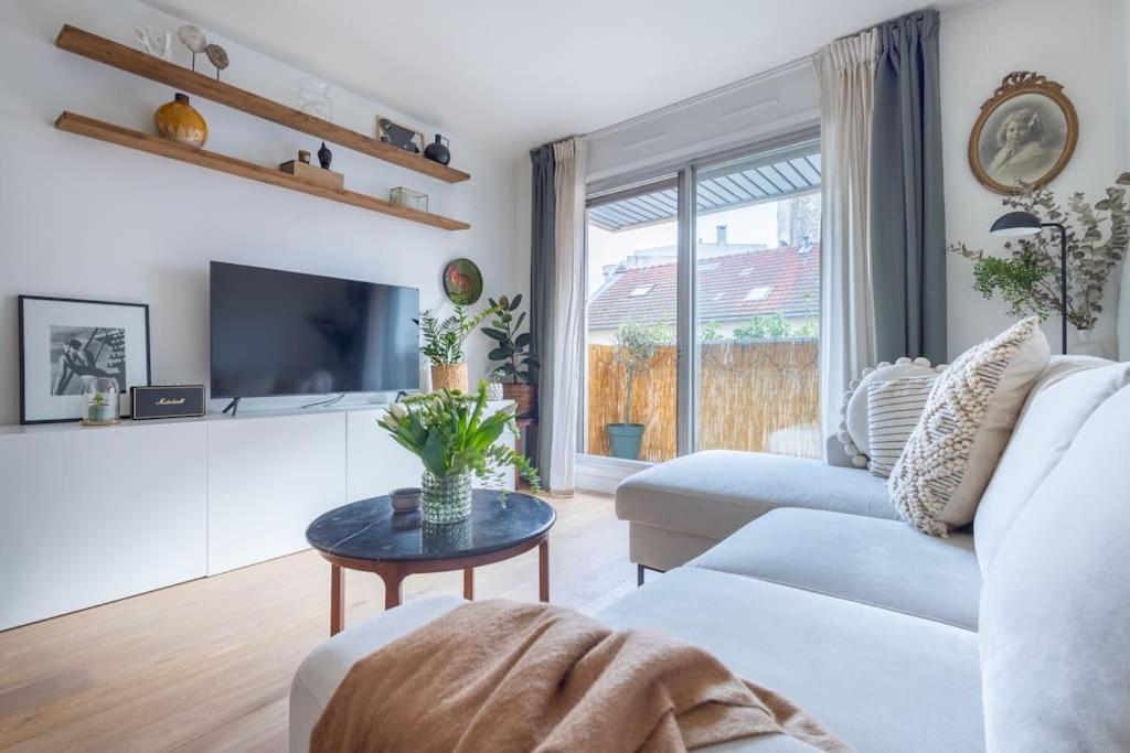 Gaspar - Joli Nid Douillet Proche De Paris Avec Balcon Boulogne-Billancourt Exterior foto